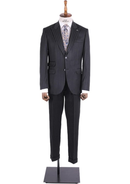 Modern Erkek Pileli Takım Elbise - KAV1402S fırsatları
