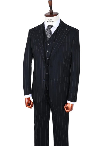 Şık Tasarım Erkek Yelekli Takım Elbise - KAV1058W fiyatları