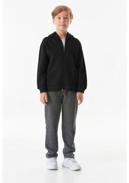 Fermuarlı Kapüşonlu Unisex Çocuk Sweatshirt fırsatları