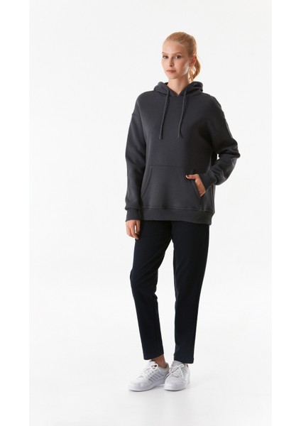 Basic Kanguru Cepli Kapüşonlu Sweatshirt fiyatları