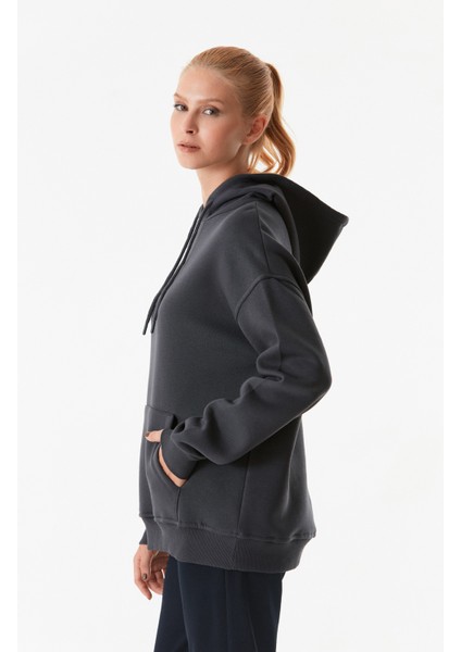 Basic Kanguru Cepli Kapüşonlu Sweatshirt modelleri