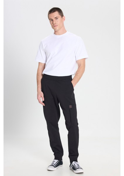 Regular Fit Normal Kesim Haki Sweatpant Eşofman Altı