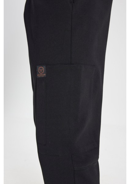 Regular Fit Normal Kesim Haki Sweatpant Eşofman Altı