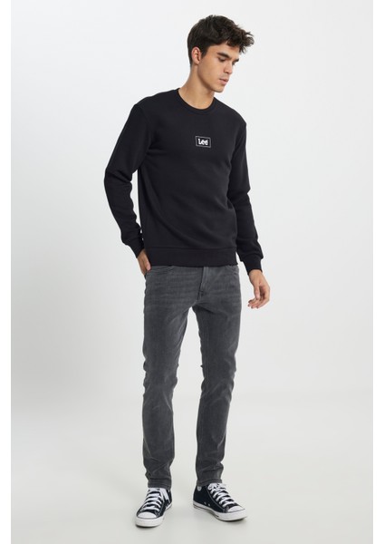 Regular Fit Normal Kesim Sıfır Yaka Sweatshirt