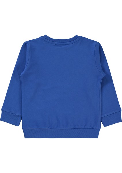 Erkek Çocuk Sweatshirt 2-5 Yaş Saks Mavisi fiyatları