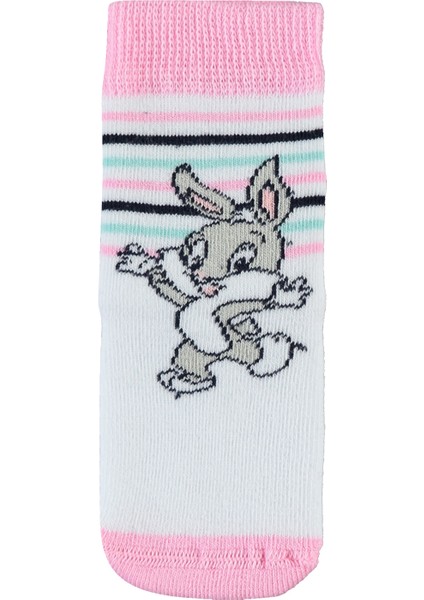 Kız Bebek Çorap 0-24 Ay Beyaz-Pembe modelleri