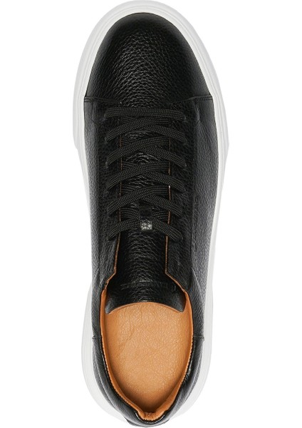 Deri Siyah - Beyaz Erkek Günlük Ayakkabı 831 8311-M fırsatları