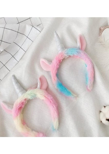 Renkli Peluş Unicorn Taç fırsatları