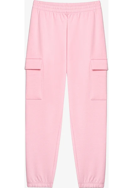 Kız Çocuk Pinky Pembe Cargo Jogger