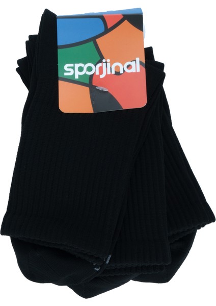 Soprjinal Siyah 3'lü Çorap (BSS-P315
