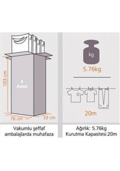 Paslanmaz Çelik Çamaşır Kurutmalığı Beyaz, Dayanıklı ve Estetik Tasarım fiyatları