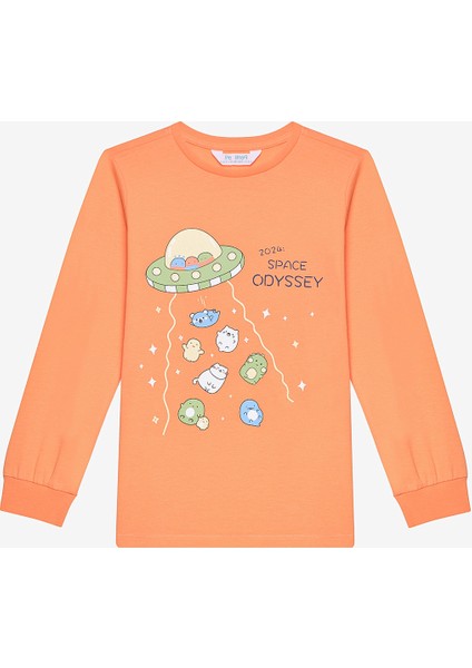 Erkek Çocuk Space 2li Çok Renkli Pijama Takımı modelleri