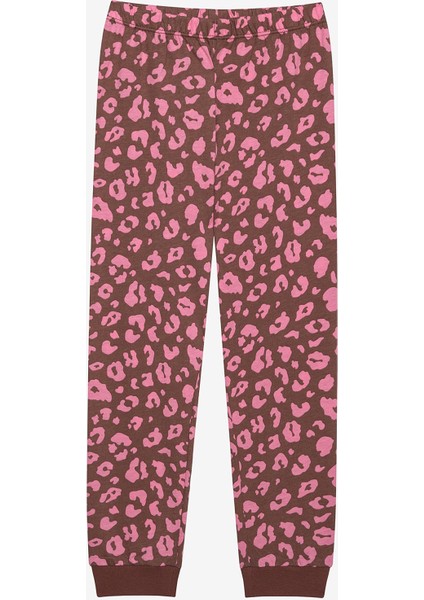 Kız Çocuk Leopard 2li Çok Renkli Pijama Takımı fırsatları