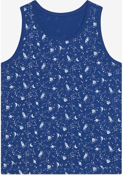 Erkek Çocuk Explore The Universe 2li Çok Renkli Pijama Takımı