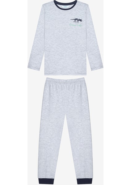 Erkek Çocuk Skeleton 2li Çok Renkli Pijama Takımı