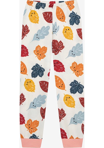 Kız Çocuk Squirrel 2li Çok Renkli Pijama Takımı