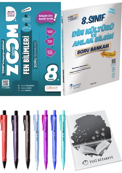 8. Sınıf Lgs Zoom Serisi Fen Bilimleri Soru Bankası - 8. Sınıf Lgs Din Kültürü ve Ahlak Bilgisi Soru Bankası