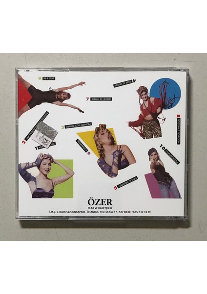 Şahin Özer Müzik Yonca Evcimik Kendine Gel CD (Orjnal 1993 Dönem Baskı Cd)