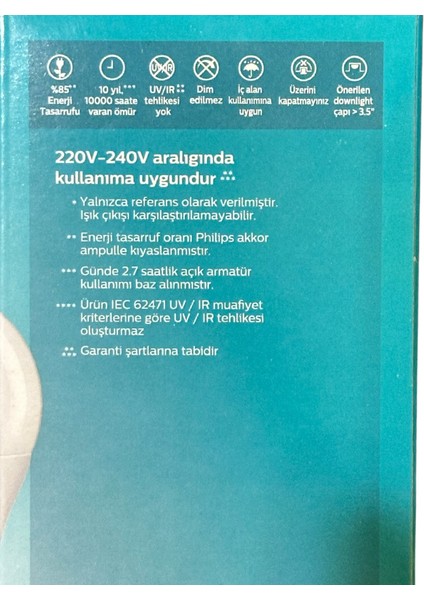 13W (90W) 3000K (Sarı Işık) E27 Duylu Klasik LED Ampul (10 Adet)