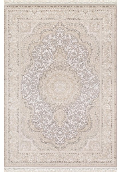 Palace 05202d Krem Vizon Klasik Retro Ipek Halı