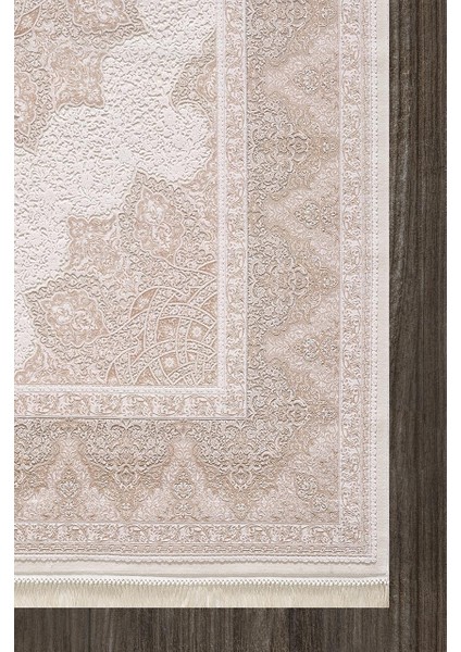 Palace 08025a Krem Vizon Klasik Retro Ipek Halı fiyatları
