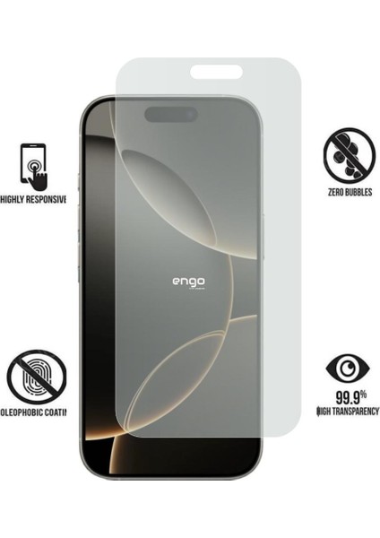 Apple iPhone 16 Pro Max Mat Ekran Koruyucu Parlama Önleyici