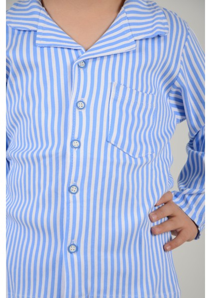 Erkek Çocuk Sünnetlik %100 Pamuk Interlok Kumaş 1-12 Yaş Pijama Takımı fırsatları
