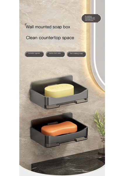 Sabunluk Duvara Monte Ev Sabun Depolama Rafı Sabun Rafı (Yurt Dışından) fırsatları