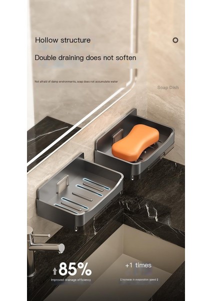 Sabunluk Duvara Monte Ev Sabun Depolama Rafı Sabun Rafı (Yurt Dışından) indirimleri