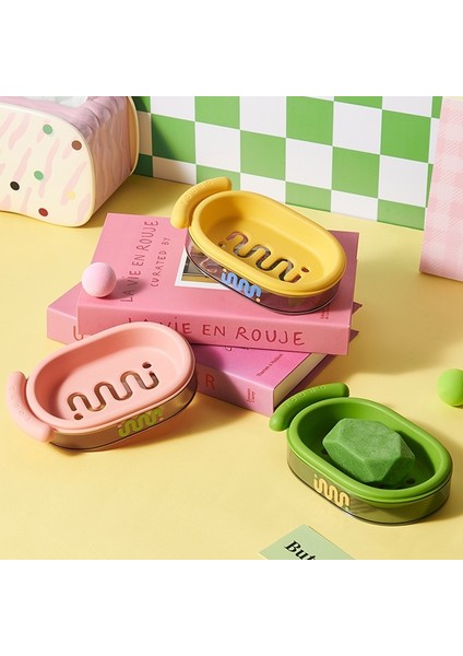 Kapaklı ve Taşınabilir Sabunluk ile Çift Katmanlı Drenaj Sabunluk (Yurt Dışından) fiyatları