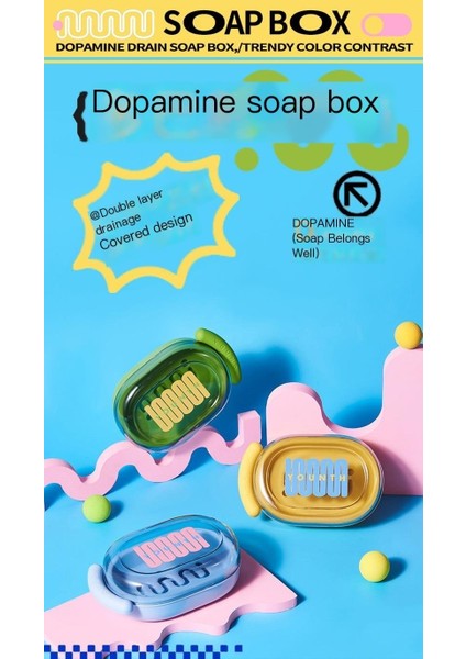 Kapaklı ve Taşınabilir Sabunluk ile Çift Katmanlı Drenaj Sabunluk (Yurt Dışından) fırsatları