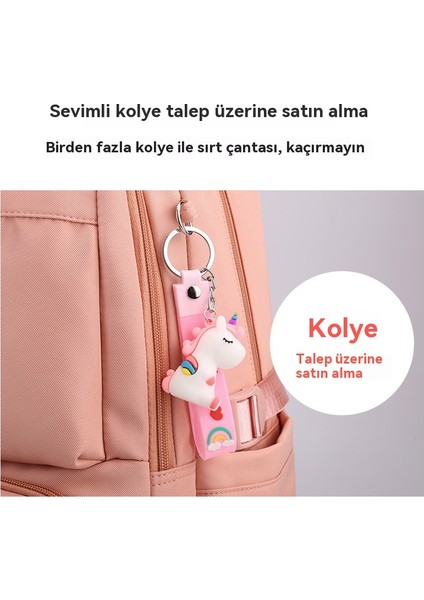 Moda ve Sevimli Stil Kız Sırt Çantası Büyük Lise Okul Çantası (Yurt Dışından) modelleri