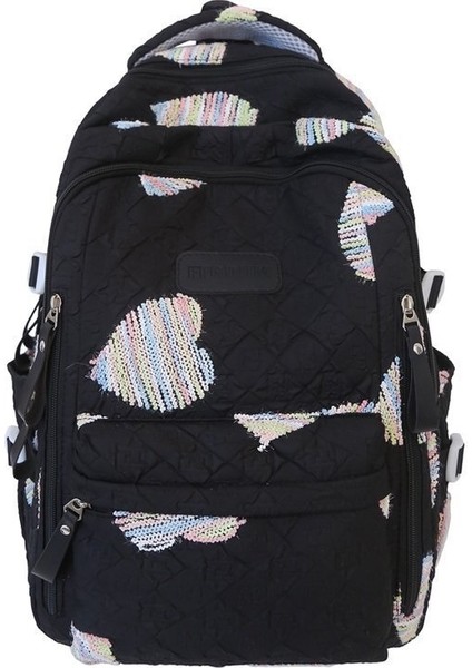 2024 Kore Versiyonu Japon Büyük Kapasiteli Basit Hafif Çok Yönlü Okul Çantası Ortaokul ve Lise Üniversite Öğrencisi Sırt Çantası (Yurt Dışından)