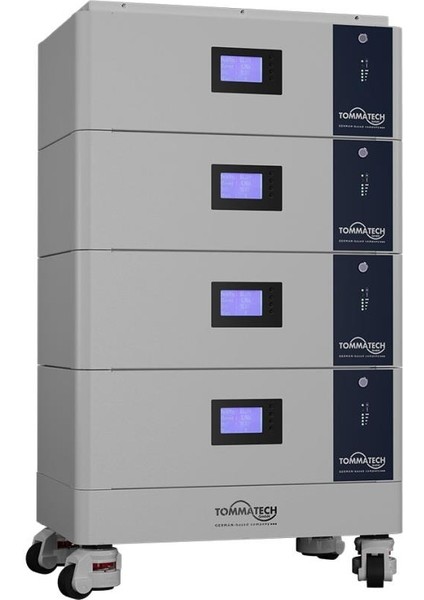 Tommatech Modüler Serisi 25.6V 204AH G2 Lfp Lityum Batarya