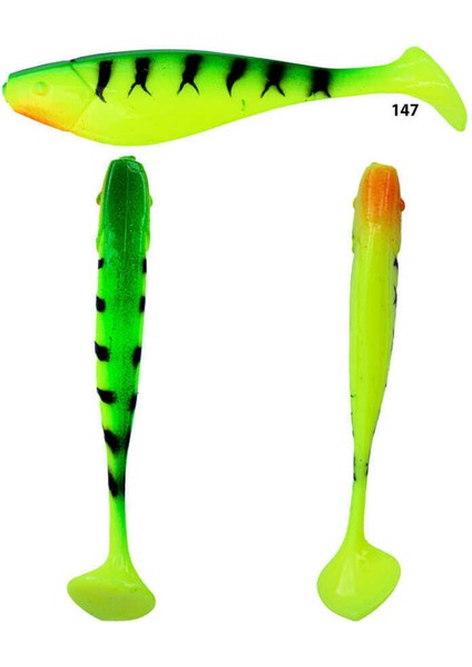 SH100 10CM Silikon Yem (10 Adet) 147-STANDART