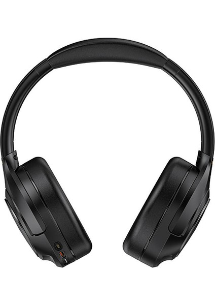 Bluetooth Kulaklık Aktif Gürültü Önleyici Anc Özellik Recci REP-W86 Hi-Fi Ses Kulak Üstü V5.3 Siyah