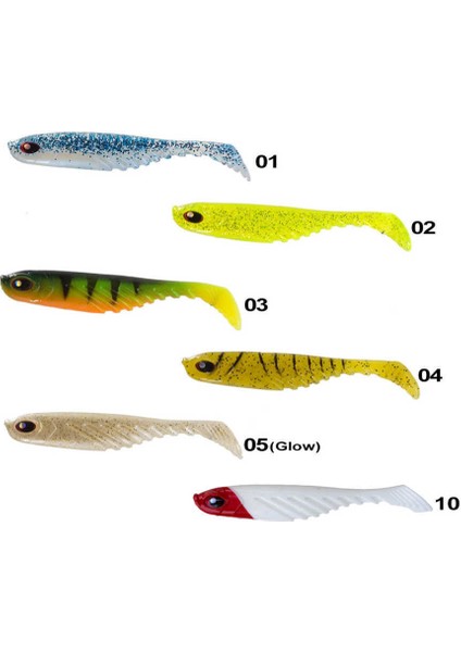 Curvy Shad 10,5cm (5 Adet) 04-Standart
