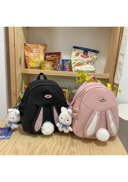Kızın Sırt Çantası Çok Yönlü Crossbody Çanta Yumuşak Kız Öğrenci Büyük Kapasiteli Çanta (Yurt Dışından)