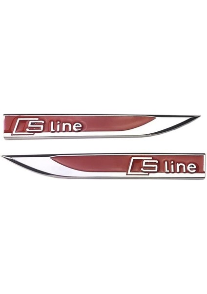 Space S-Line Çamurluk Logosu-Kırmızı / YACI138