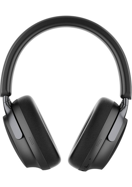 Aktif Gürültü Önleyici Anc Özellikli Kulak Üstü Bluetooth Kulaklık Lapas LP-HD001 V5.4 Siyah