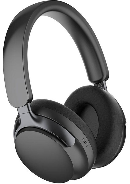 Aktif Gürültü Önleyici Anc Özellikli Kulak Üstü Bluetooth Kulaklık Lapas LP-HD001 V5.4 Siyah