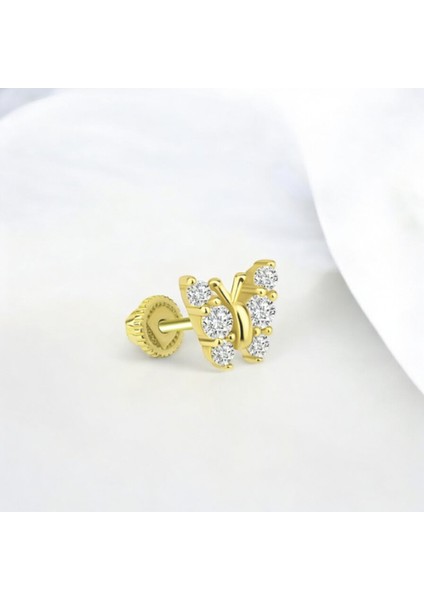 Altın Kelebek Helix Piercing