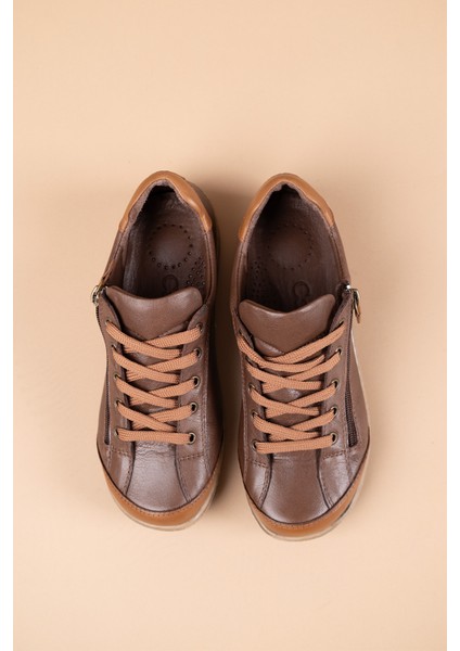 Sunset Kadın Hakiki Deri Kahve Ayakkabı indirimleri