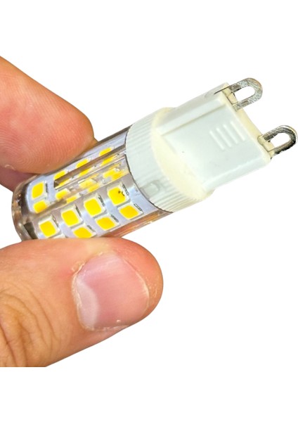 5W (35W) 3000K (Gün Işığı) G9 Duylu Dim Edilebilir LED Kapsül Ampul