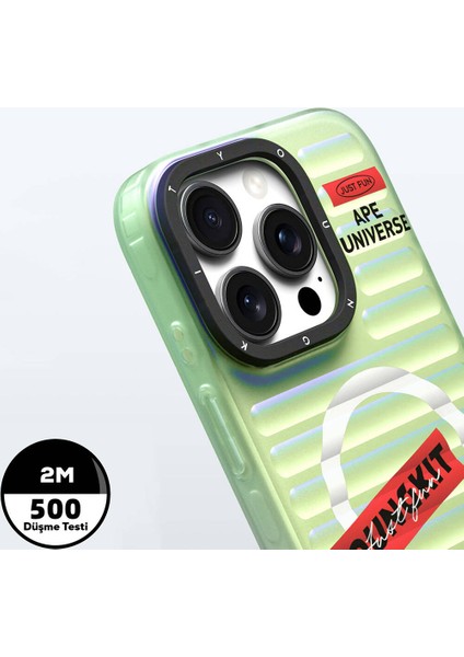 iPhone 16 Pro Max Uyumlu Kılıf Magsafe Şarj Özellikli Youngkit Chameleon Serisi Kapak Kırmızı fiyatları