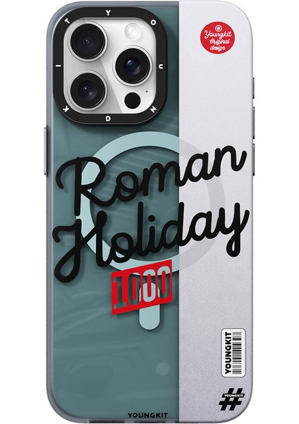 iPhone 14 Pro Max Uyumlu Kılıf Magsafe Şarj Özellikli Motorcycle Legend Serisi Kapak Yeşil