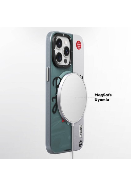 iPhone 14 Pro Max Uyumlu Kılıf Magsafe Şarj Özellikli Motorcycle Legend Serisi Kapak Yeşil fırsatları