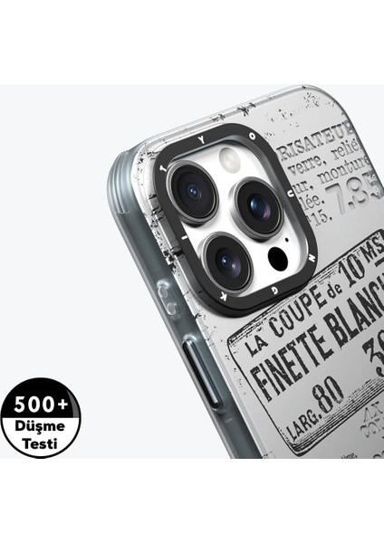 iPhone 16 Pro Max Uyumlu Kılıf Magsafe Şarj Özellikli Youngkit Literary Serisi Retro Magz Kapak Gri fiyatları