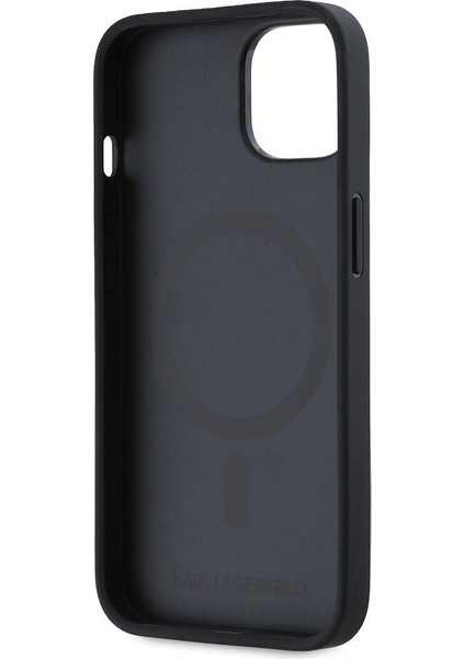 Apple iPhone 14 Kılıf Orjinal Lisanslı Magsafe Şarj Özellikli Kl Yazılı Hot Stamp Siyah fırsatları