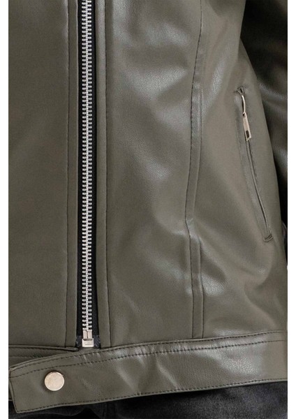 Fermuarlı Erkek Çocuk Deri Ceket indirimleri